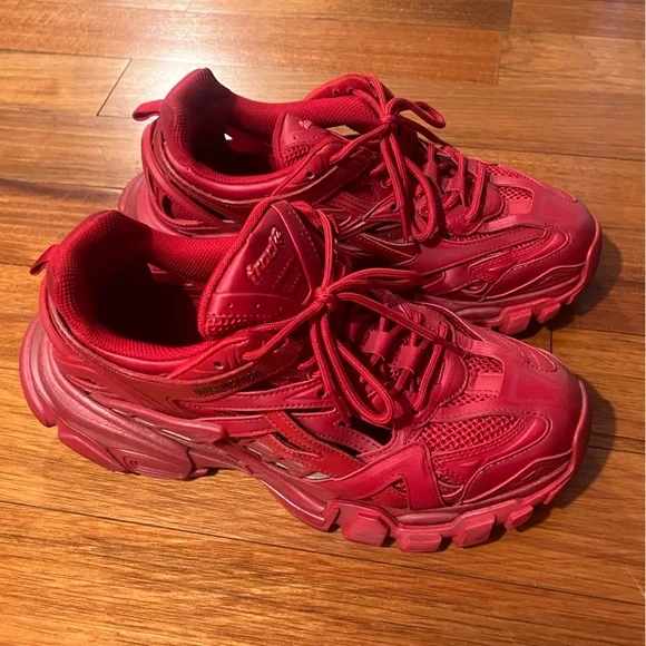 Balenciaga | Shoes | Track 2 Redred Balenciaga Sneakers  display picture 2